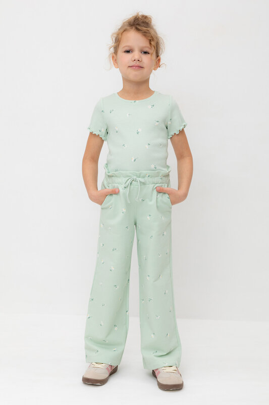 CROCKID Брюки 565104 КР 400798-1 зеленый