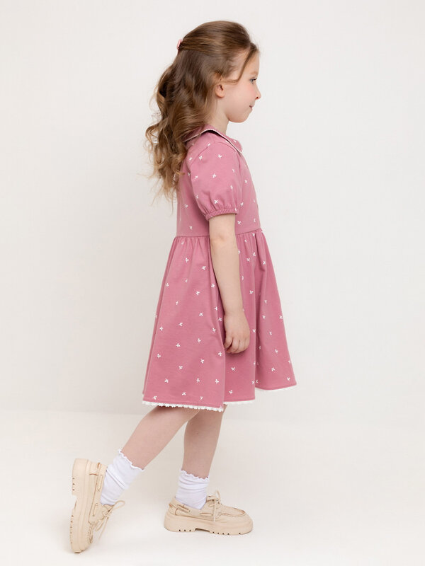 CROCKID Платье 565110 КР 5923-1 розовый