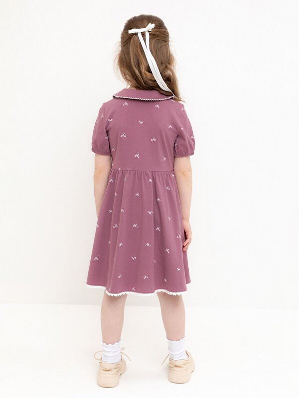 CROCKID Платье 565112 КР 5923-1 бордовый