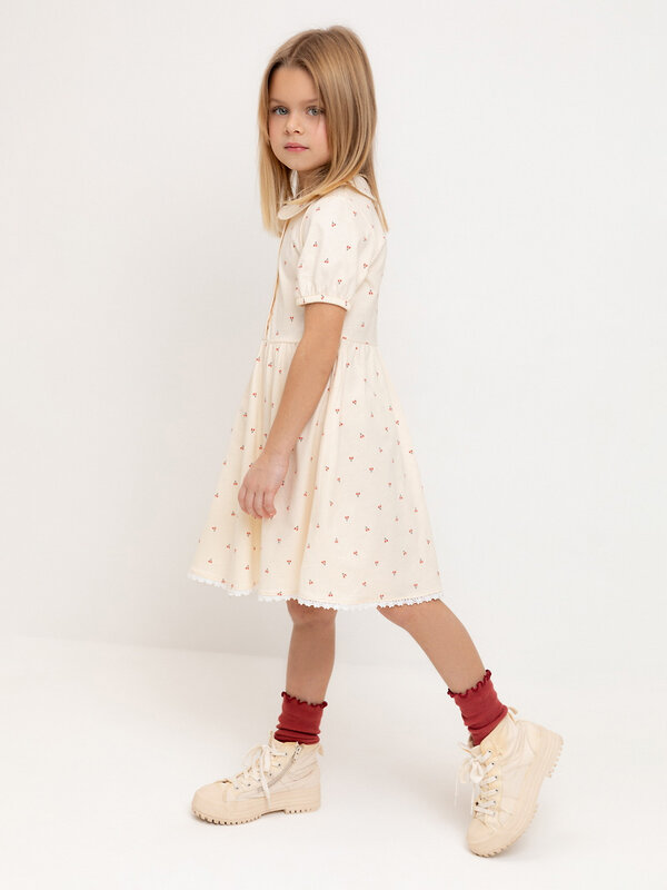 CROCKID Платье 565113 КР 5923-1 бежевый