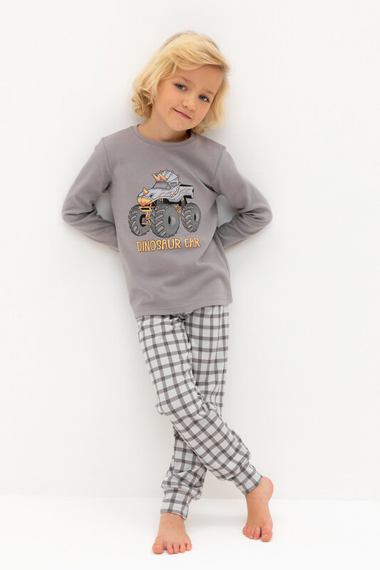 CROCKID Пижама 565128 К 1541 серый