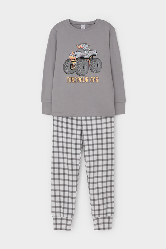 CROCKID Пижама 565128 К 1541 серый