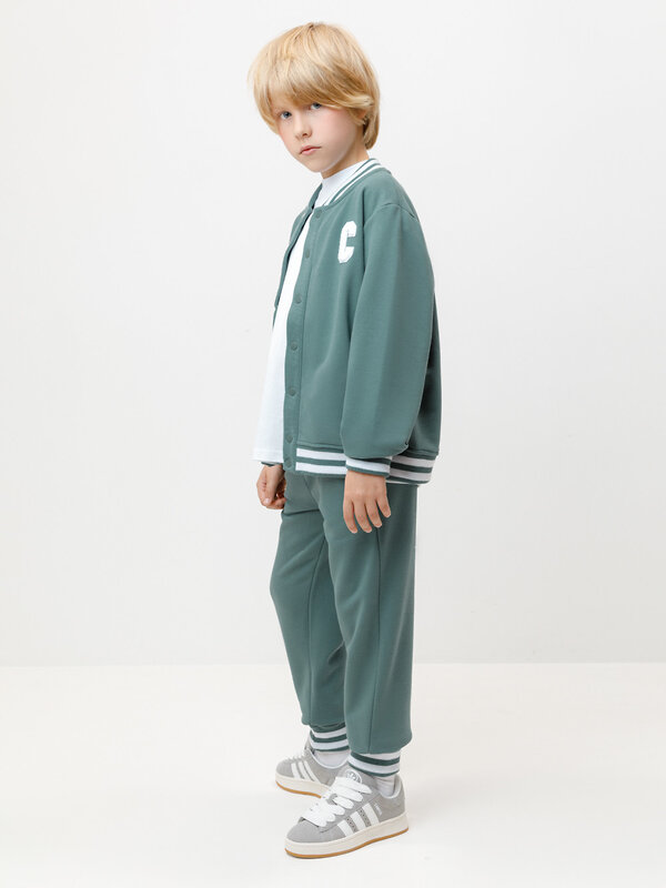 CROCKID Брюки 565185 КР 400784-1 зеленый