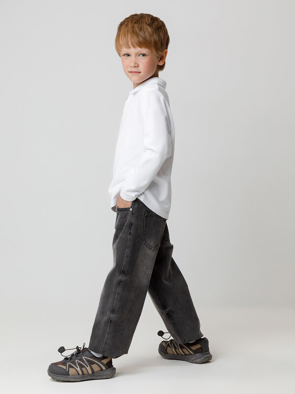CROCKID Поло 565191 МП 302109 белый