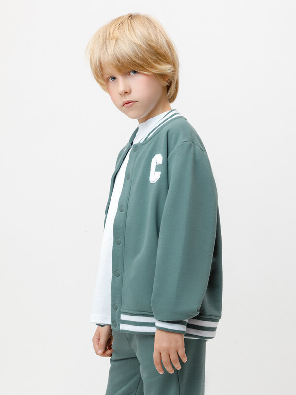 CROCKID Бомбер 565202 КР 302678-1 зеленый