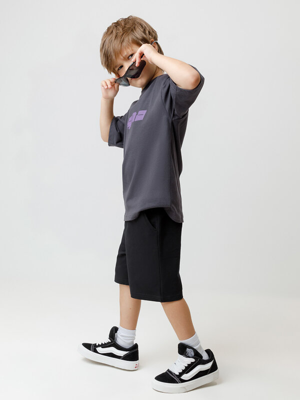 CROCKID Футболка 565205 МП 302889 темно-серый