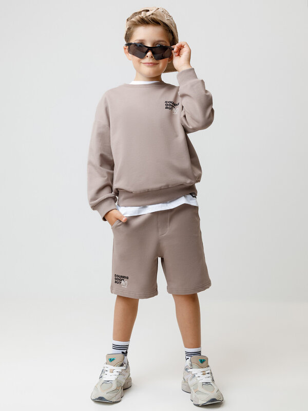 CROCKID Шорты 565223 МП 400879 коричневый