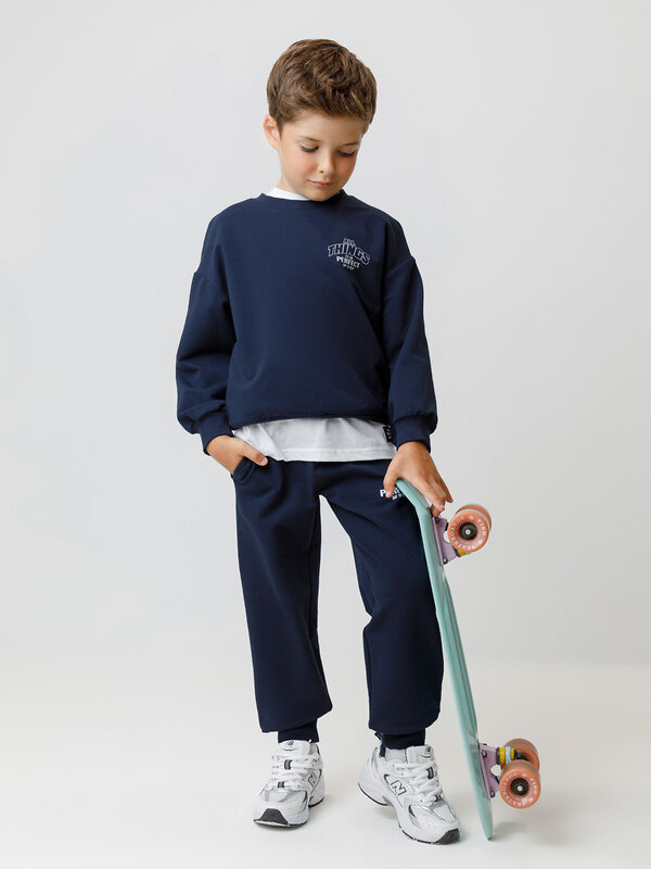CROCKID Брюки 565236 МП 400880 темно-синий