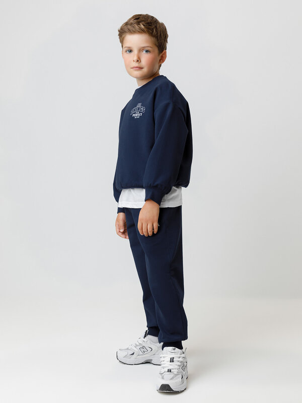 CROCKID Брюки 565236 МП 400880 темно-синий