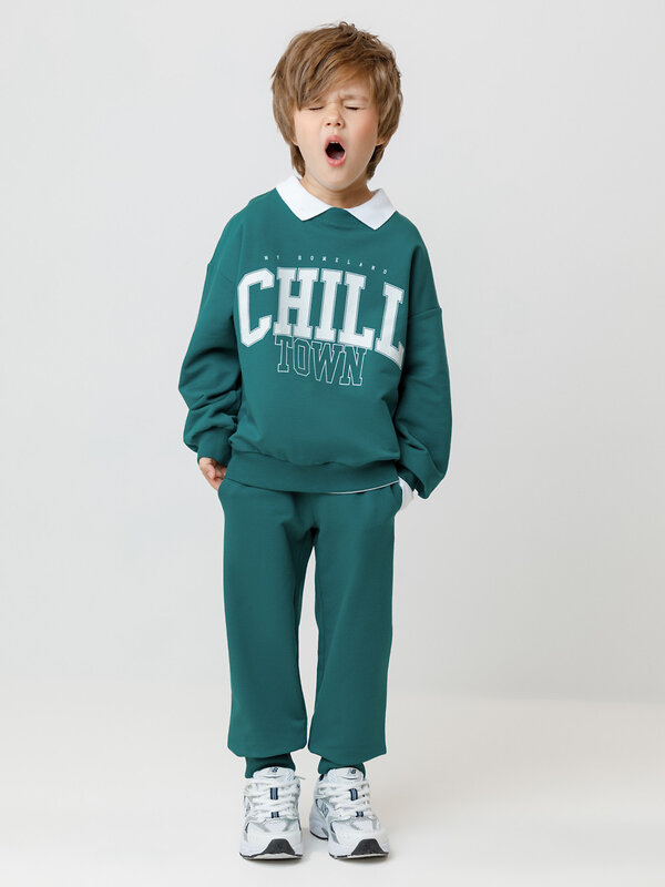 CROCKID Джемпер 565242 МП 302896 зеленый