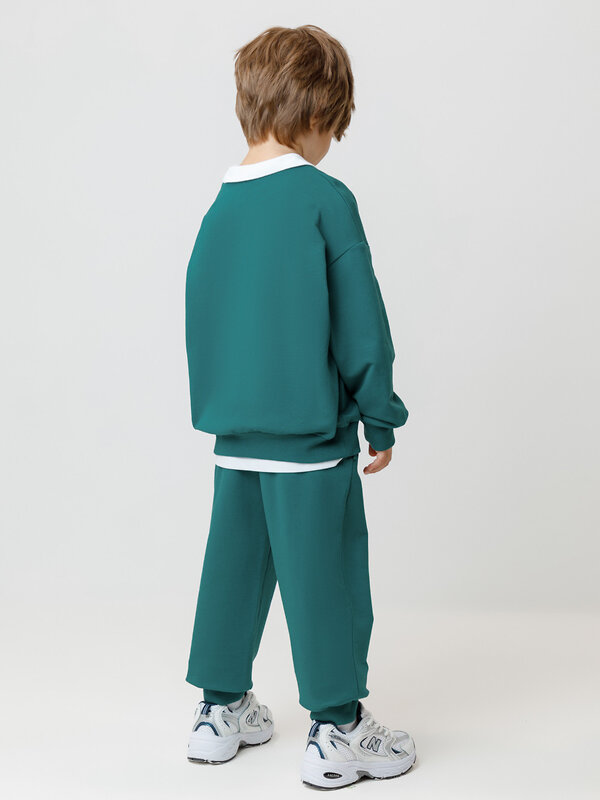 CROCKID Брюки 565246 МП 400880 зеленый