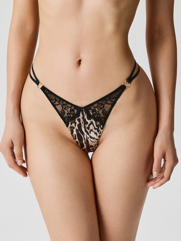 Infinity Lingerie Трусы 565262 31204122418 темно-коричневый принт
