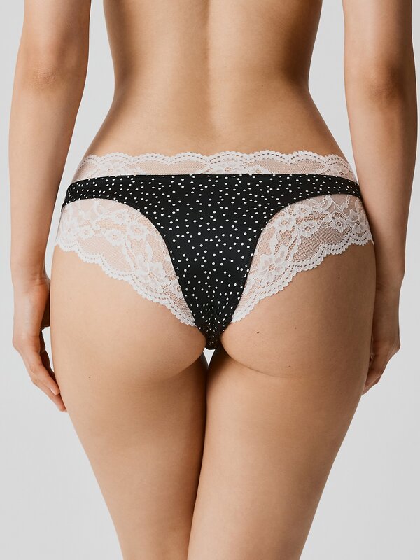 Infinity Lingerie Трусы 565294 31204122427 черно-белый