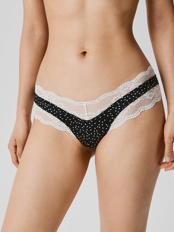 Infinity Lingerie Трусы 565294 31204122427 черно-белый
