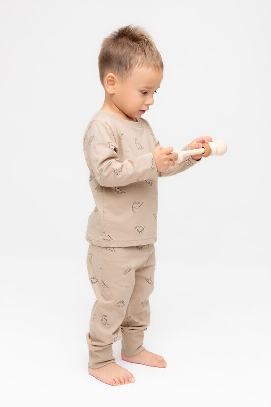 CROCKID Пижама 565423 К 1561 бежевый