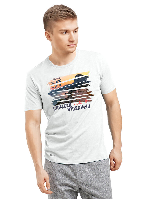 CLEVER Футболка 90620 600351/41кдп белый