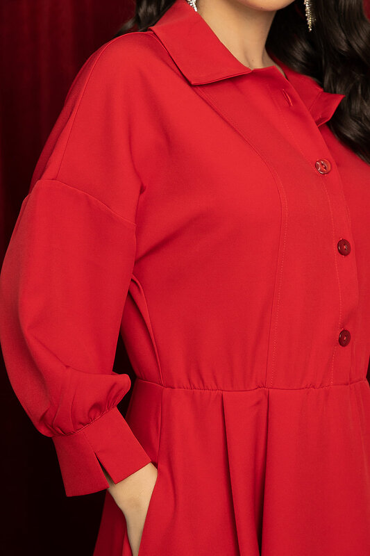 LT Collection Платье 565780 П14466-30М красный