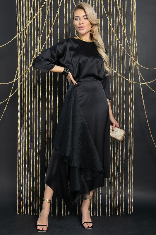 LT Collection Платье 565788 П14470-7М черный