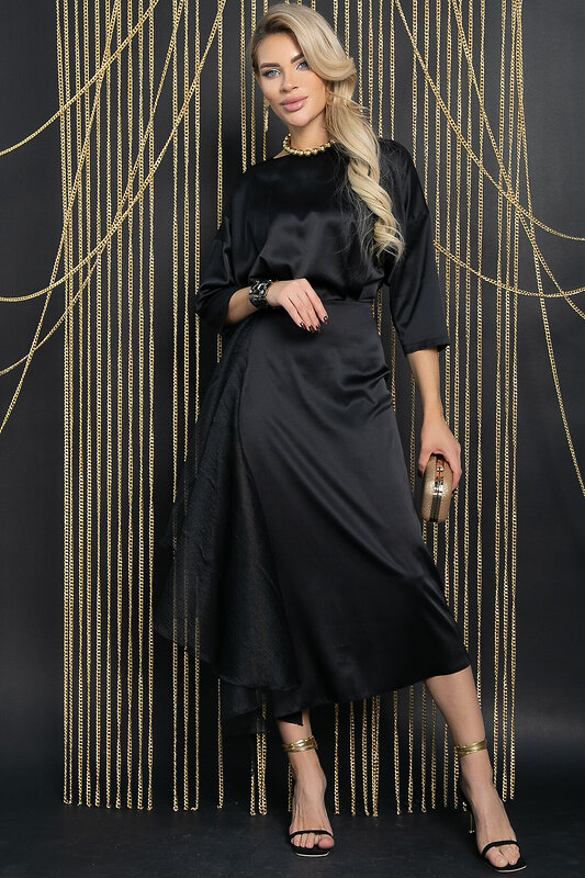 LT Collection Платье 565788 П14470-7М черный