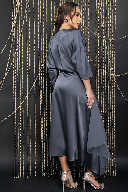 LT Collection Платье 565790 П14471-7М серый