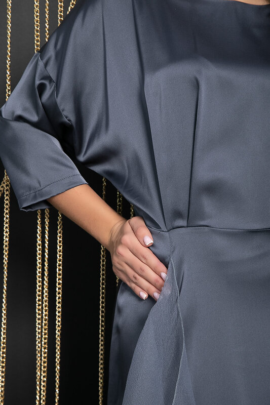 LT Collection Платье 565790 П14471-7М серый