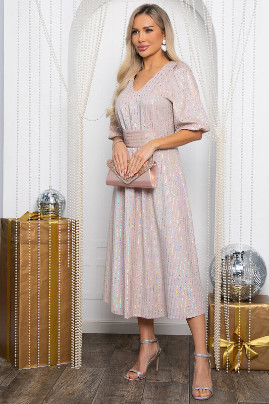 LT Collection Платье 565810 П14604-18М розовый