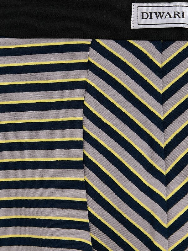 DiWaRi Трусы 565924 BASIC MSH 2956 (пакет) yellow-grey strip