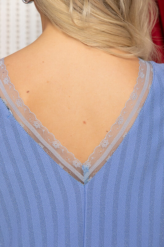 LT Collection Платье 565958 П14668-4М голубой
