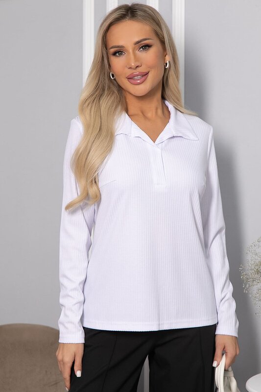 LT Collection Лонгслив 565961 Б14407-6М белый