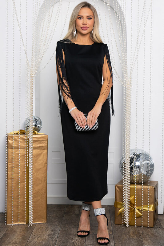 LT Collection Платье 565973 П14616-5М черный