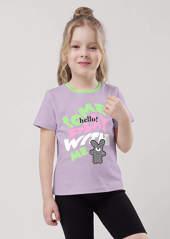 CLEVER Футболка 566073 757119кд_п св.фиолетовый