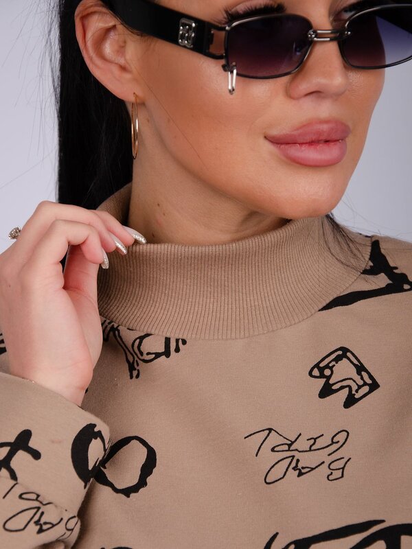 Malina Костюм 566232 499327 кофейный