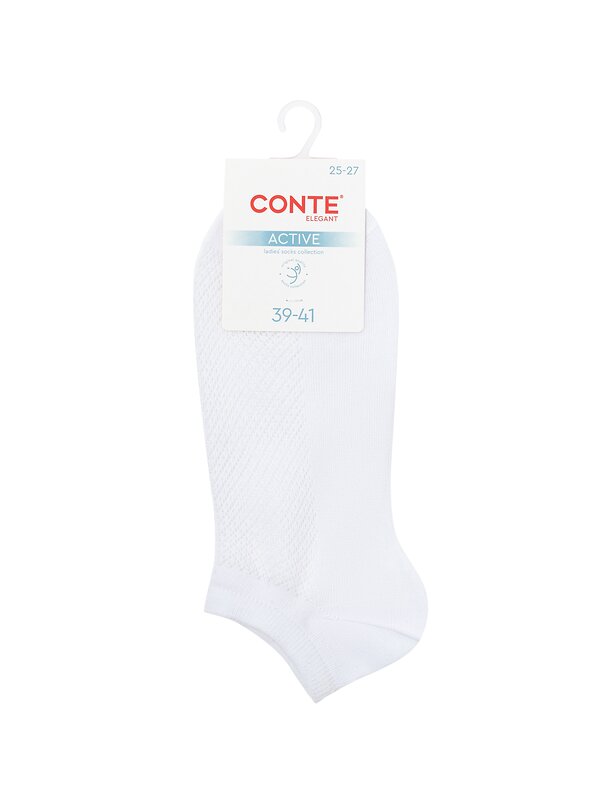 Conte elegant Носки 567011 ACTIVE (ультракороткие) 25С-84СП белый