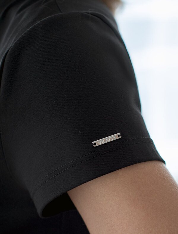 VILATTE Футболка 567420 D49.123 черный_vilatte