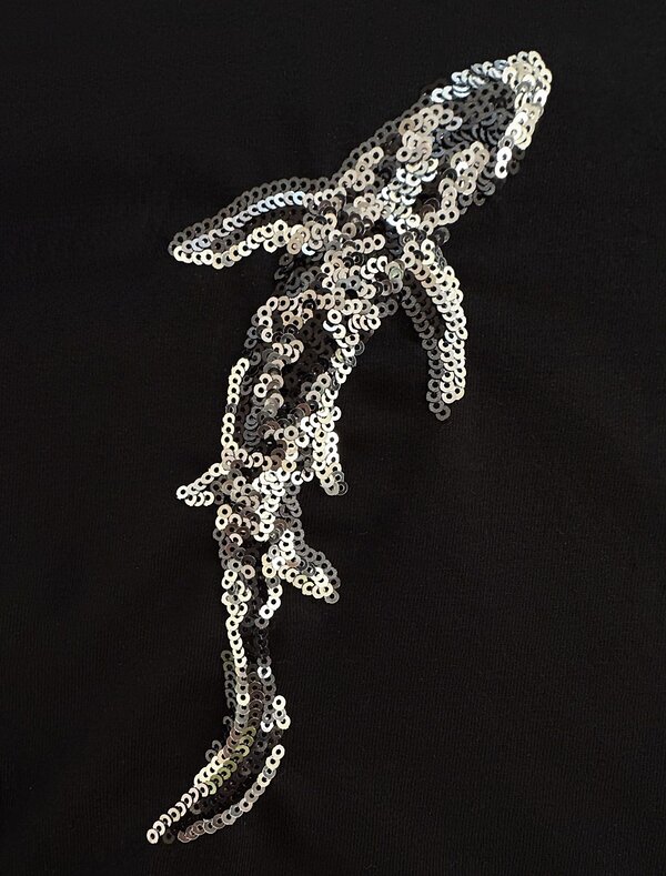 VILATTE Футболка 567422 D49.124 черный_рыба