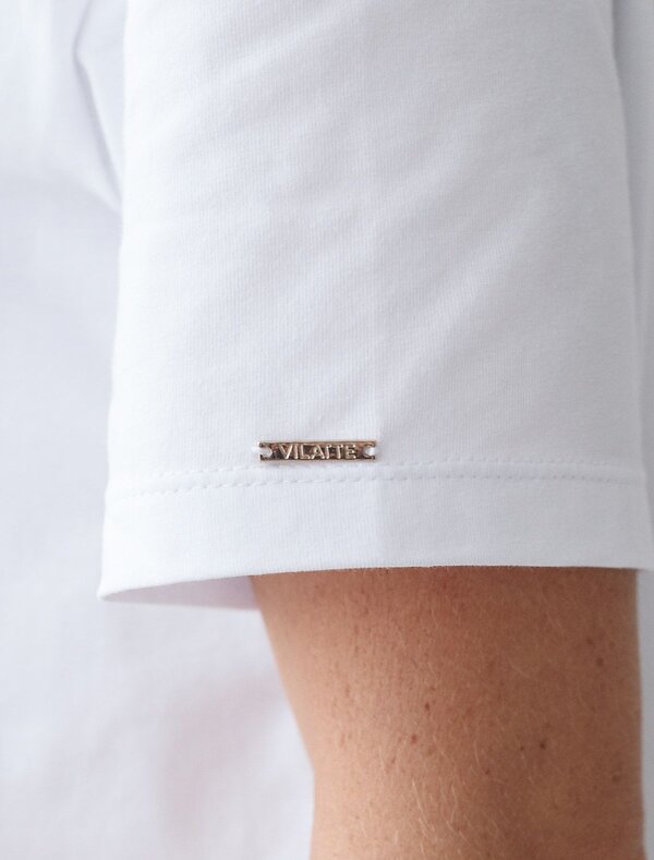 VILATTE Футболка 567423 D49.136 белый_inspire