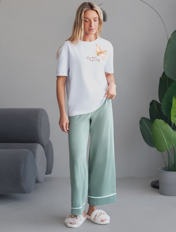 VILATTE Футболка 567425 D49.136 белый_wings