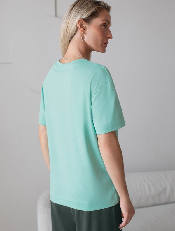 VILATTE Футболка 567426 D49.136 мятный_inspire
