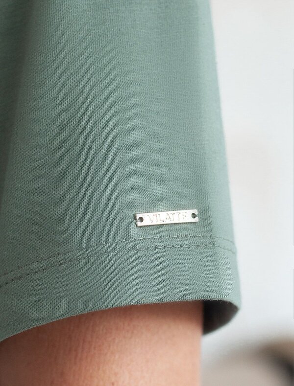 VILATTE Футболка 567427 D49.136 св.оливковый_wings