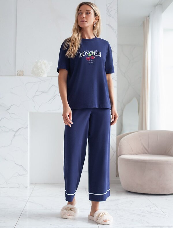 VILATTE Футболка 567428 D49.136 т.синий_moncheri