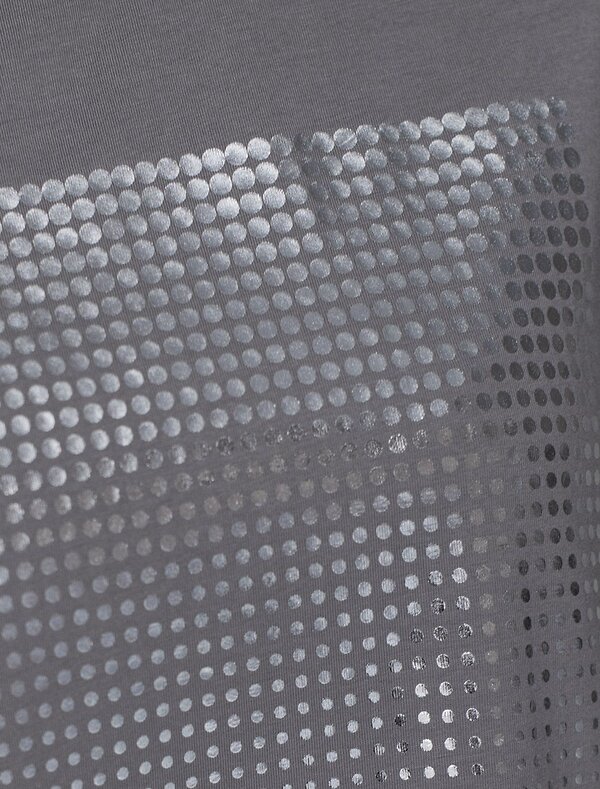 VILATTE Футболка 567875 D49.124 т.серый_фольга