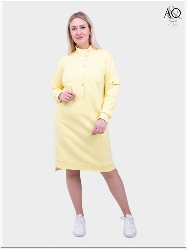AandOstudio Платье 567883 ПС60006 желтый