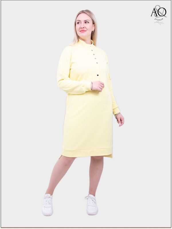 AandOstudio Платье 567883 ПС60006 желтый