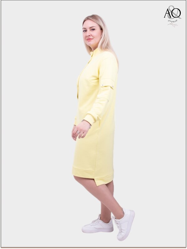 AandOstudio Платье 567883 ПС60006 желтый