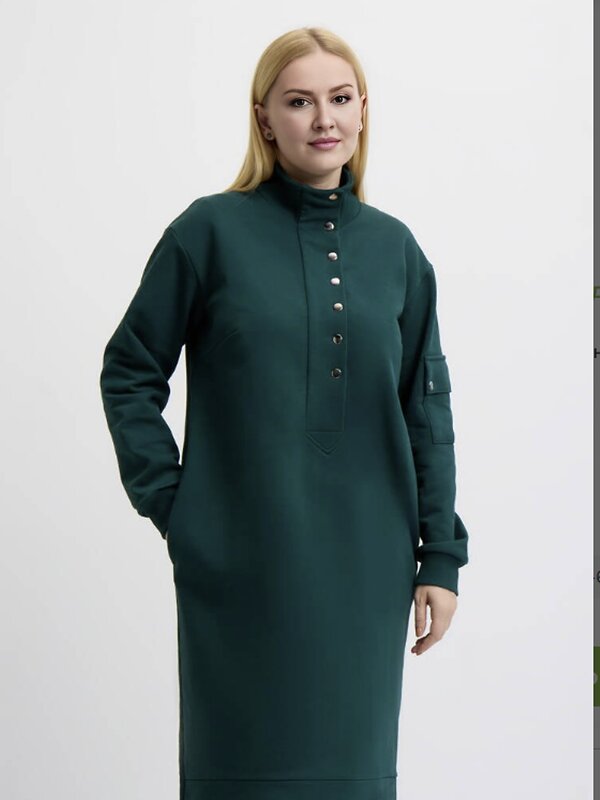 AandOstudio Платье 567885 ПС60006Б зеленый