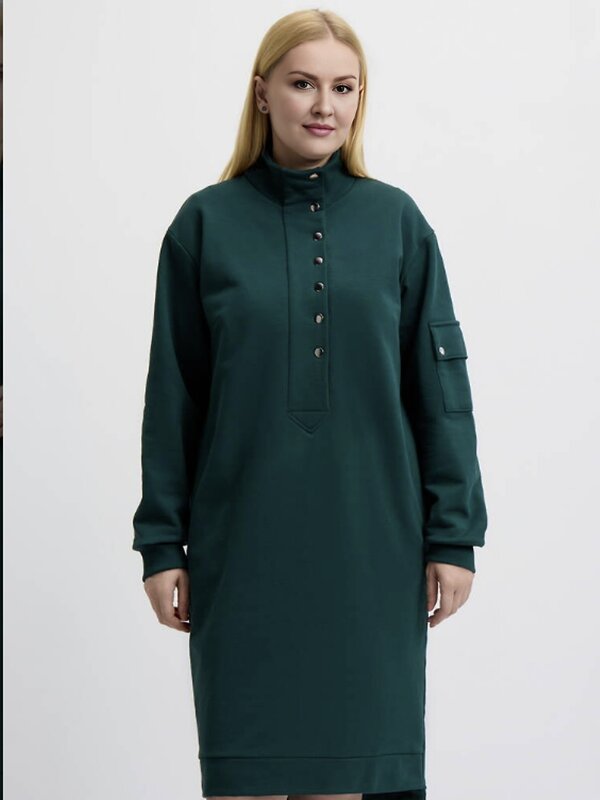 AandOstudio Платье 567885 ПС60006Б зеленый