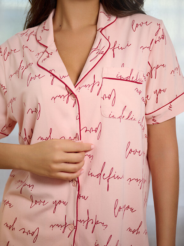 INDEFINI Пижама 567905 5210TBD Розовый