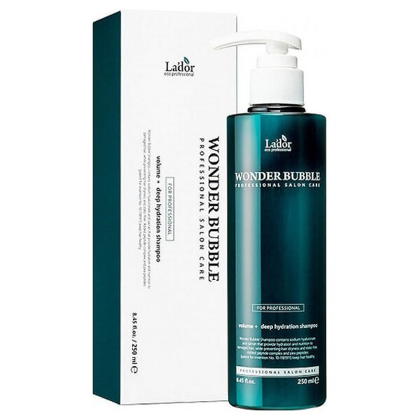 Lador Шампунь для глубокого увлажнения и придания объёма волосам / Wonder Bubble Shampoo, 250 мл 567928 16727 