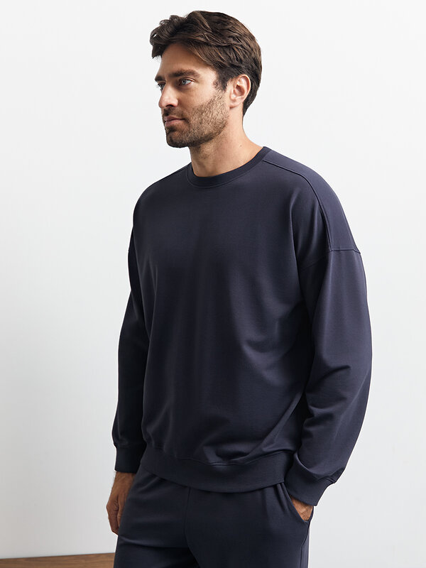 Omsa Свитшот 568031 OmU 1912С Свитшот муж. свобод/кроя, CO+EL Grafite (Серый)