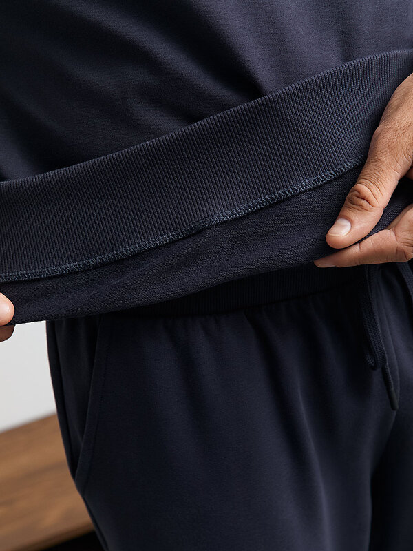 Omsa Свитшот 568035 OmU 1912С Свитшот муж. свобод/кроя, CO+EL Blu (Синий)